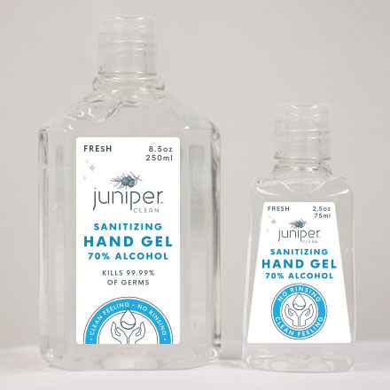 KYNC Custom Juniper Clean Hand Sanitizing Gels
